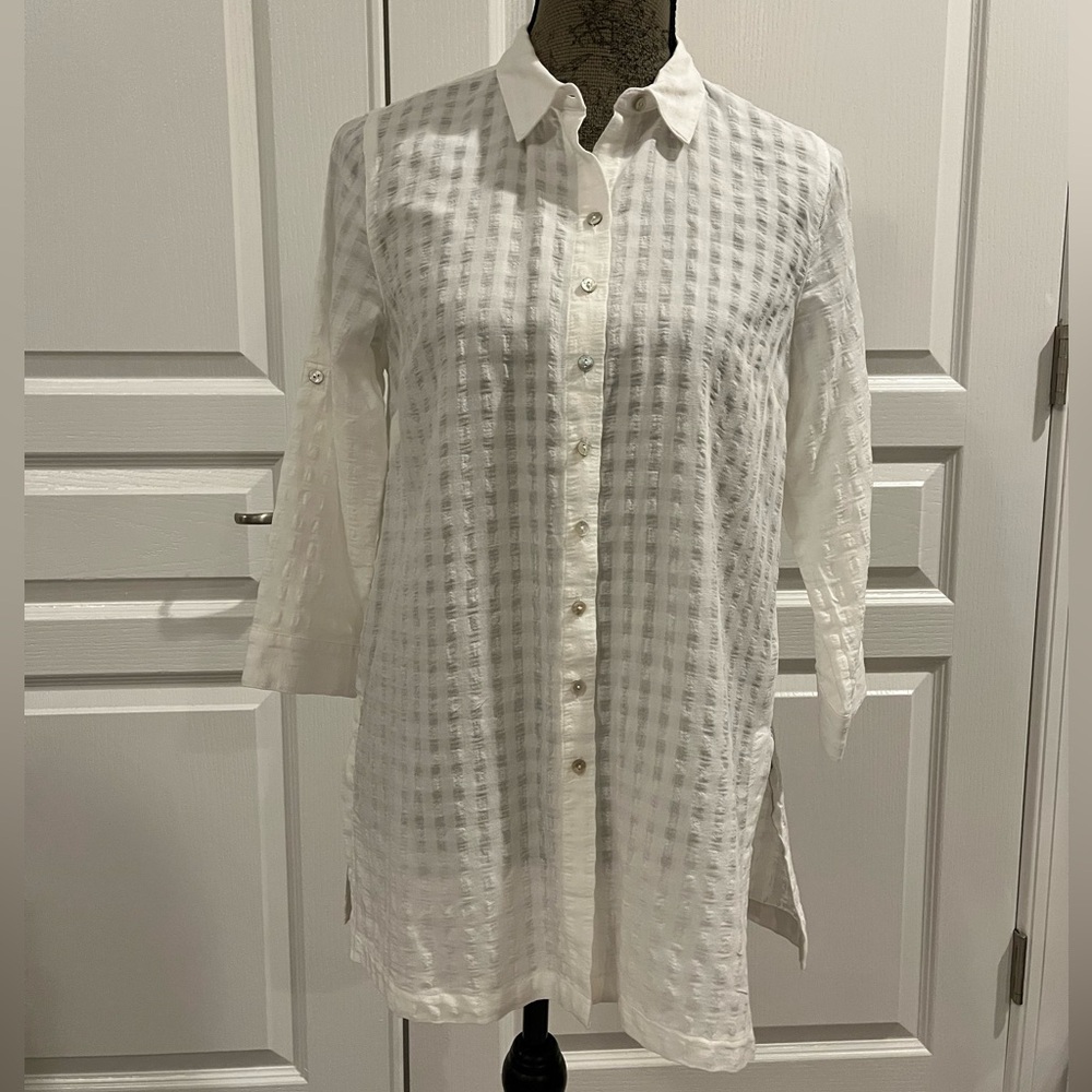 J Jill Button Down Tunic